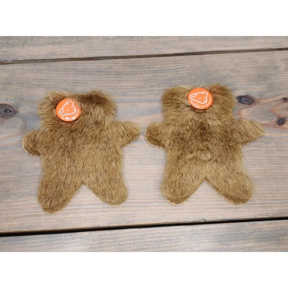 Vermont Teddy Bear Factory Souvenir Lapel Pin and Patch Plush Fur Bear Shaped 5